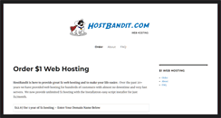 Desktop Screenshot of hostbandit.com